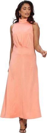 Drykorn Amabel Maxi Jurk - Dames - Maxi kleedjes - Roze - L - Kleedjes