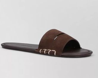 J.W.Anderson mules ballet style suede upper open toe