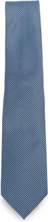 Tom Ford Houndstooth Das - Heren - Stropdassen - Blauw - ONE Size - Accessoires