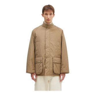 Baracuta Jas met drukknoopsluiting - Heren - Jassen - Bruin - Maat: XL Leer