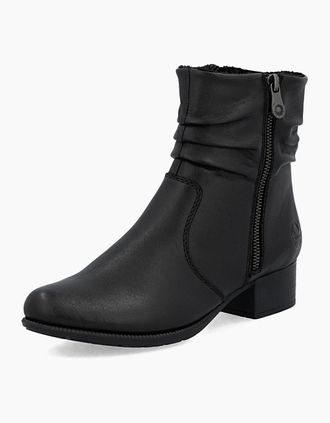 Rieker Womens Rieker Ladies Boots 78656-00 - Black - Size: 6