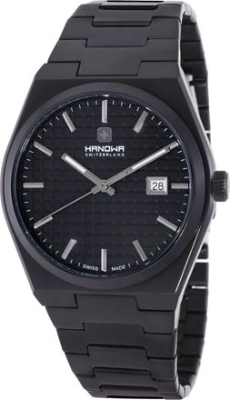 Hanowa Goms Quartz Black Dial Mens Watch HAWGH0002530