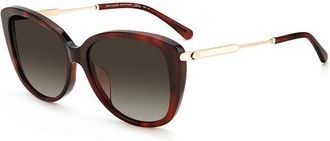 Kate Spade New York Lorene/F/S Asian Fit 086/HA Womens Sunglasses Tortoiseshell Size 57