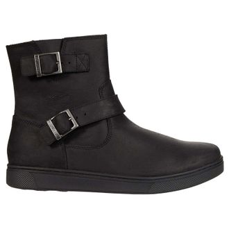 Harley-Davidson Harley Davidson Watkins Engineer C Leather Mens Ankle Boots - Black - Size:UK 10