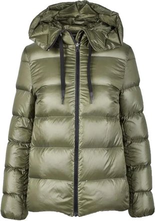 ANNIE PARIS Short Down Jacket Green