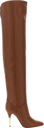 Valentino Garavani Brown Deboot Boots