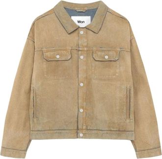 Won Hundred Shawn Jacket - Jackets - Hombre - Beige - S