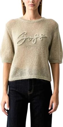 HUGO BOSS Donna, Maglie, Beige, L, new
