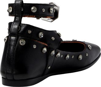 Free People Mystic Diamante Flat Black OB1786894-0010 Womens