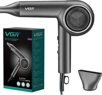 Trade Shop Trade Shop - Asciugacapelli Professionale 1600w-2000w Portatile Pieghevole A 3 Velocit&agrave; V-420