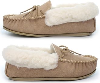 Generic Ladies Real Suede Slippers Ladies Outdoor Slippers Size 5 Moccasins Size 3 Moccasins Womens Suede Slipper Womens Moccasin Moccasin Outdoor Slipper Woo