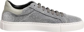 Hide & Jack Suede Low Top Lace Up Sneakers Womens Shoes (Pre-Owned)