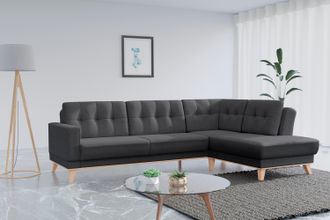 Sit&more Ecksofa »Lavida L-Form« wahlweise mit Kippfunktion und Bettkasten