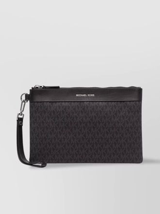 Michael Kors logo print travel pouch