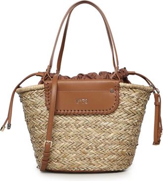 V&deg; 73 Shoulder Bags, female, Beige, Size: ONE SIZE Drawstring Shoulder Bag