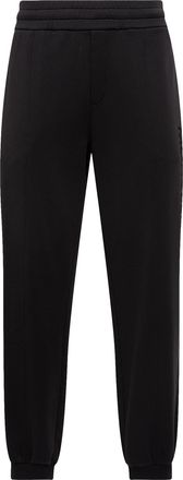 Moncler Cotton Sweatpants Black Size XL