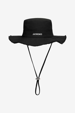 Jacquemus Ausgefranster Baumwollhut LArtichaut