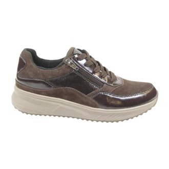 Waldl&auml;ufer Macie Sneaker - Dames - Schoenen - Bruin - Maat: 37 EU Su&egrave;de