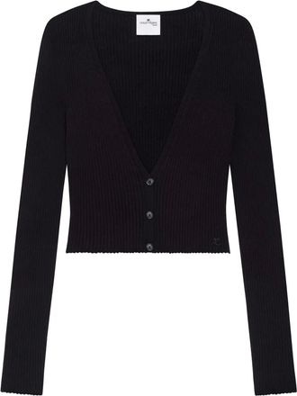 Courrèges Cardigan Sola Light - Nero