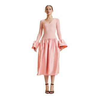 Cynthia Rowley Donna, Abiti, Rosa, L, new