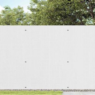 Berkfield Home Durable Garden Fence Double-Sided White 1.8x5 m PVC