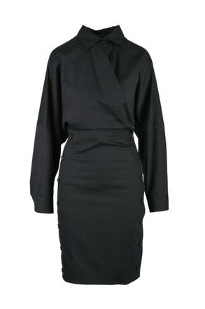 Philosophy di Lorenzo Serafini Fitted Dress - Grey