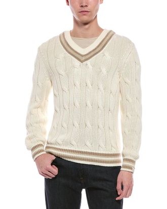 Rag & Bone Tristan Cricket V-Neck Sweater