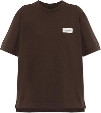 Jacquemus Dames, Tops, Bruin, Maat: XS Katoen