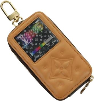 Louis Vuitton Pre-owned Wallets, female, Brown, Size: ONE SIZE Pre-owned Canvas Key Holder