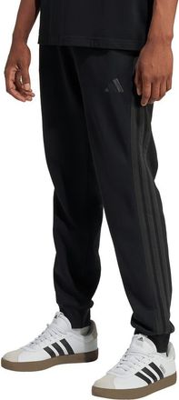 adidas Essential 3-Stripes Fleece Joggers in Black/Carbon at Nordstrom Rack, Size Xx-Large