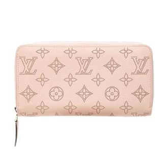 Louis Vuitton Pre-owned Wallets, female, Pink, Size: ONE SIZE Pre-owned Mahina Zip Around Wallet