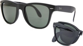 Ray-Ban RB4105 Wayfarer Folding 601S Mens Sunglasses Black Size 50
