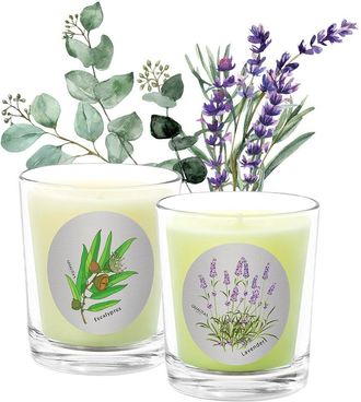 Qualitas Hand-Poured Candle Set - Lavender Eucalyptus