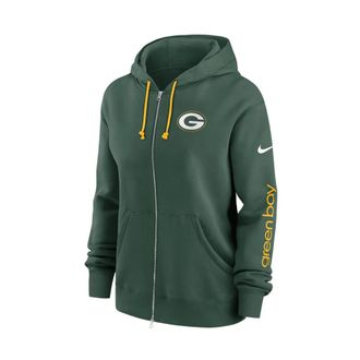Nike Hoodies & sweatvesten, Dames, Groen, XL, Phoenix Hoodie Green Bay Packers