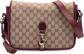 Gucci Pre-owned Gucci GG Canvas Marrakech Crossbody Ladies M4YW2UGCY7NE8M3E