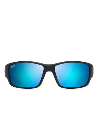 Maui Jim Zonnebril met vierkant montuur - Zwart