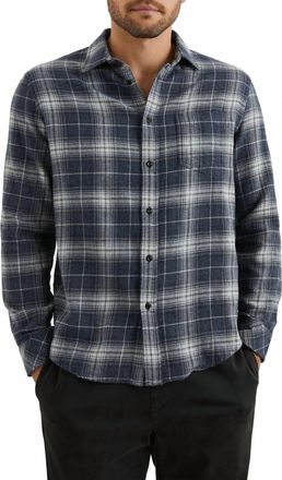 Rails Lennox Shirt In Shadow Ether Melange