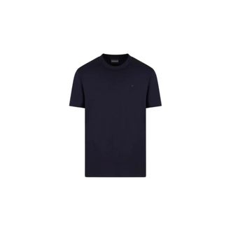 Emporio Armani Travel Essential T-Shirt - Heren - T-shirts - Blauw - XL - Katoen - Tops