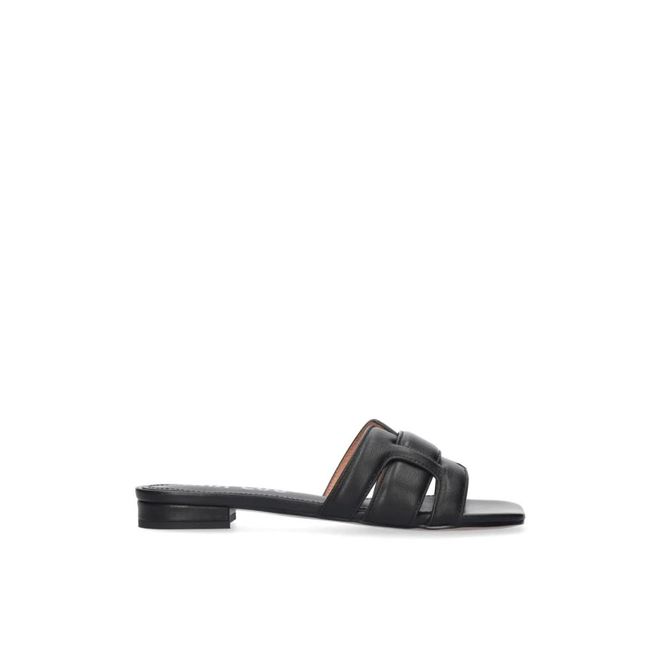 Holly Flat Sandal - - Shoes - Donna - Nero - 36 EU