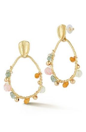 Sphera Milano Statement Hoop Earrings in Gold at Nordstrom Rack