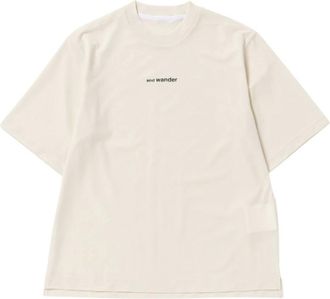 And Wander unisex, Top, Bianco, L, new