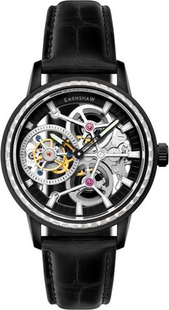 Earnshaw Engineer Black Dial Mens Watch ES-8317-05