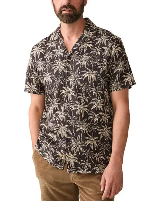 Faherty Hemp Blend Camp Shirt