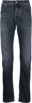 Jacob Cohen washed-denim jeans - men - Cotton/Spandex/Elastane - 31 - Blue