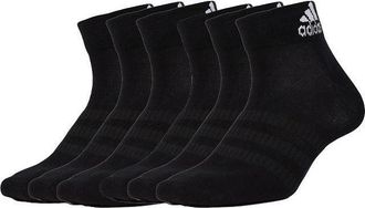 adidas Unisex LIGHT ANK Basketball Socks Combination Pack Black DZ9436