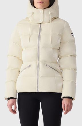 Mackage Madalyn Down Puffer Jacket in Cream at Nordstrom, Size X-Large