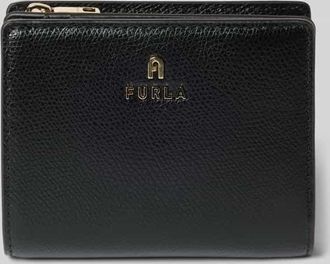 Furla Portemonnaie mit Label-Detail Modell CAMELIA in Black, Gr&ouml;&szlig;e 1
