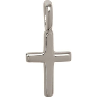 Made by Mary Cross Charm in Silver at Nordstrom