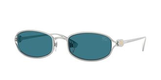 Burberry BE3177 100580 Womens Sunglasses Silver Size 53