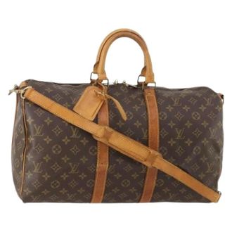 Louis Vuitton Pre-owned Weekend Bags, female, Brown, Size: ONE SIZE Pre-owned Boston Bag